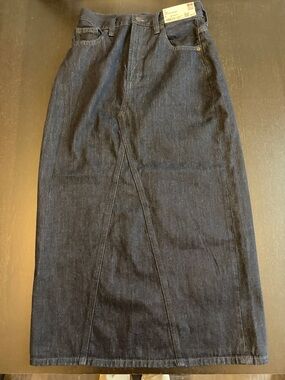 Uniqlo Women’s Denim Panel Long Skirt Size 0